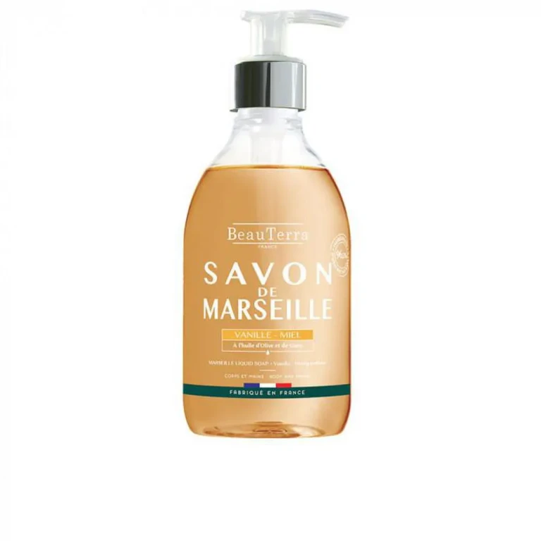 Marseille Soap with Vanilla and Honey Beauterra 300 ml