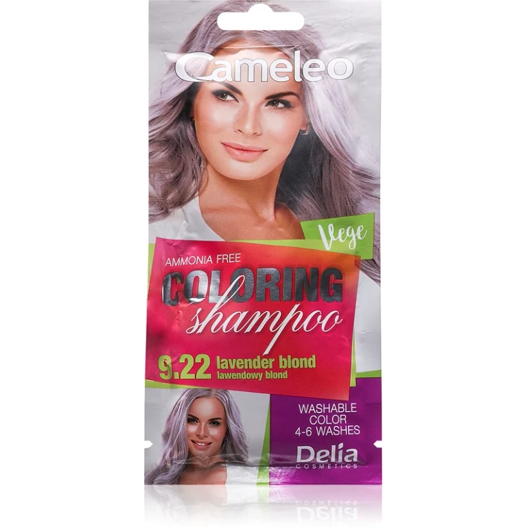 Cameleo colored shampoo for hair color 9.22 Lavender Blonde 40 ml