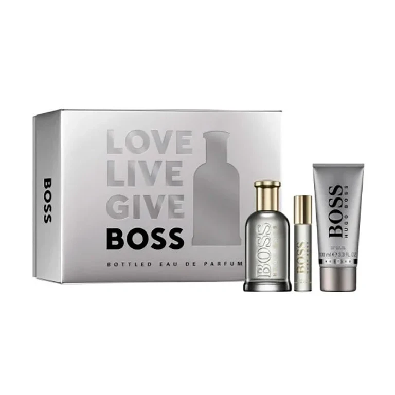 Boss Bottled No. 6 Eau de Parfum Gift set EDP 100 ml, miniature EDP 10 ml and shower gel 100 ml