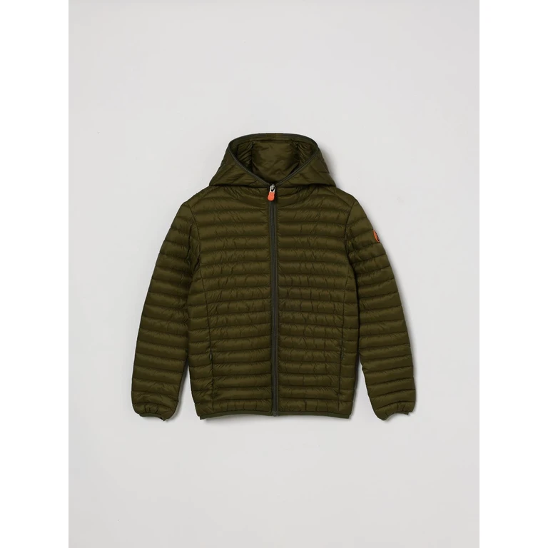 Nylon Down Jacket with Hood (J30650BGIGA2250012)