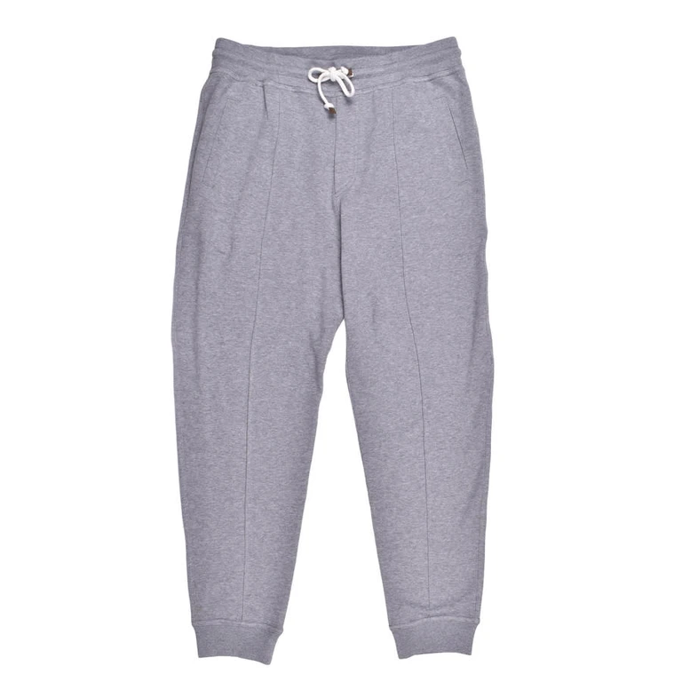 Medium Grey Tailored Jogger Pants
