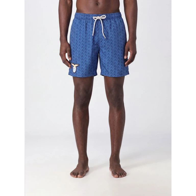 Graphic Print Polyester Swim Shorts (LIG000107451L)
