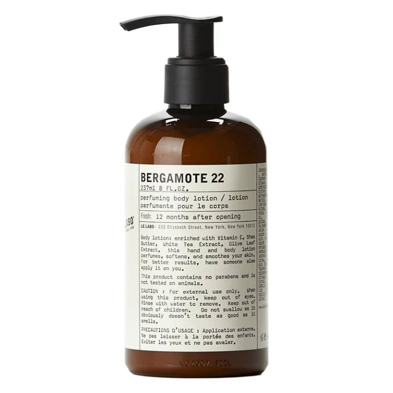 Bergamote 22 Body Lotion