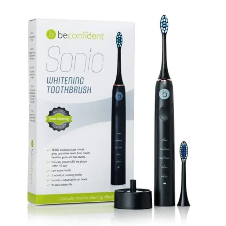 Electric whitening toothbrush Beconfident Sonic Black-Gold Pink