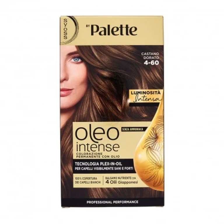 Oleo Intense Ammonia-Free Permanent Coloring With Oil Golden Brown 4-60