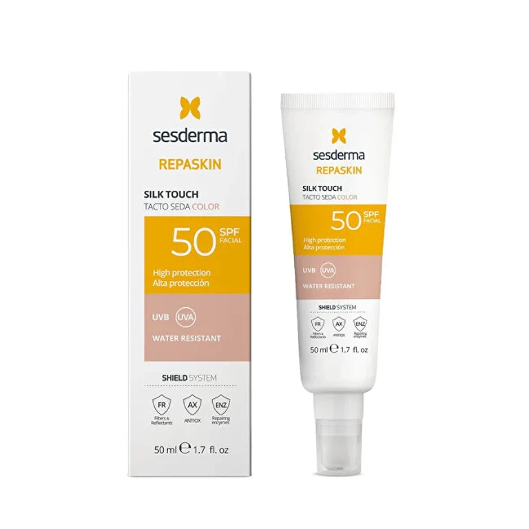 Repaskin Silk Touch 50ml Tinted Face Sunscreen SPF 50