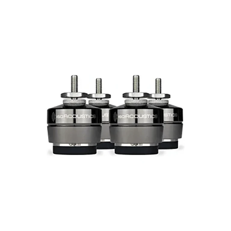 GAIA III 4-Pack of Speaker Isolation Feet for Improved Performance with Floor-Standing Speakers