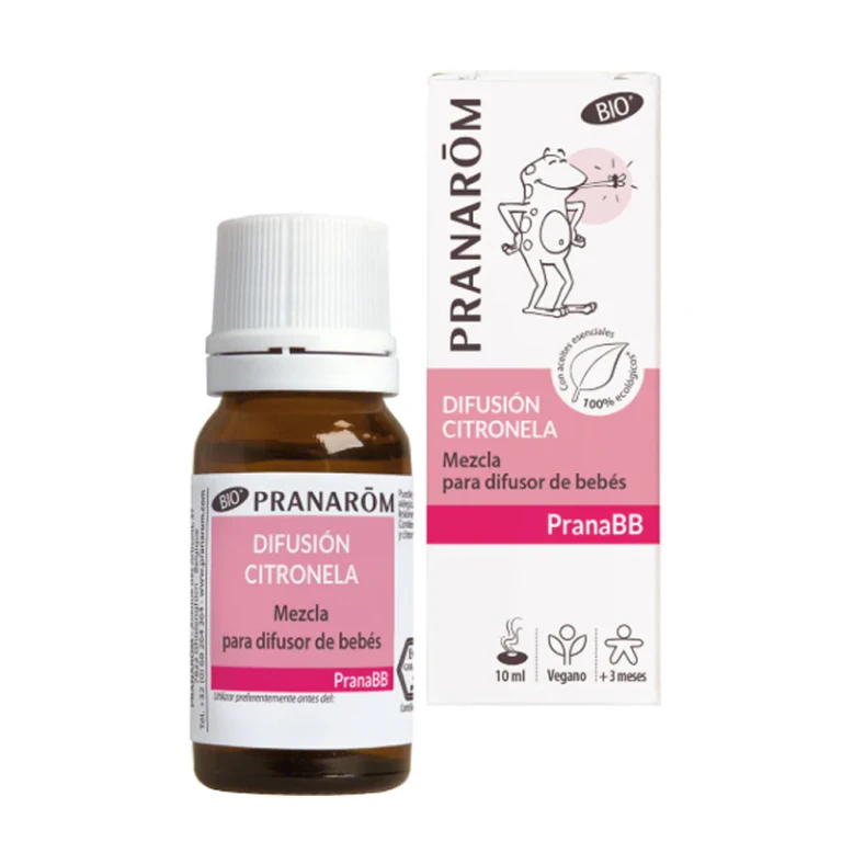 Purifying diffuser for babies Pranarôm PranaBB with essential oils 10 ml