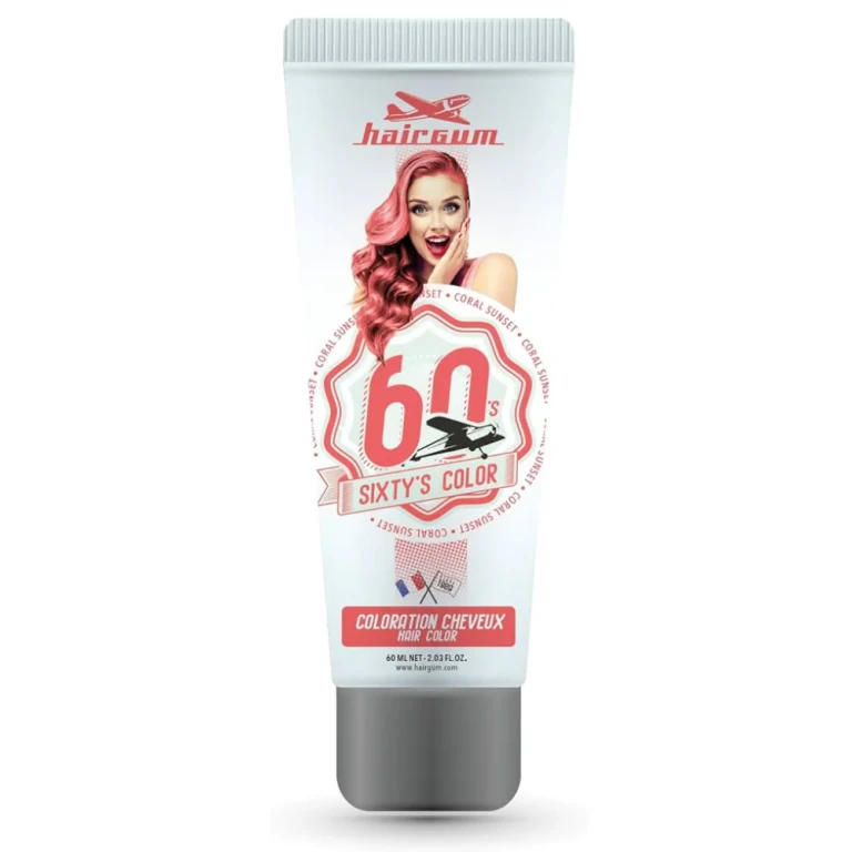 Sixty's Hair Color Coral Sunset