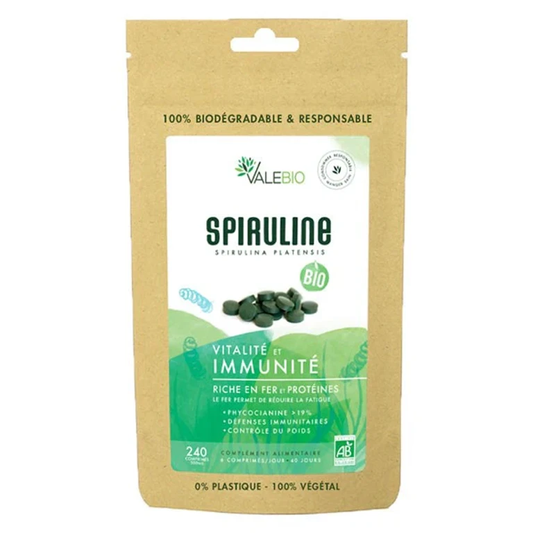 Spirulina Bio Super Food 240 tablets