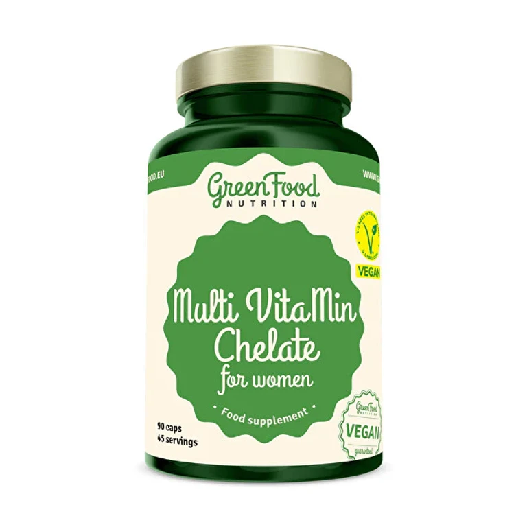 Greenfood Multivitamin Chelate For Women 90 Capsules