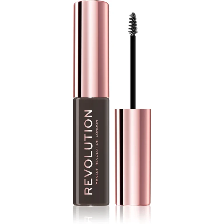 eyebrow gel dark brown color 6 ml