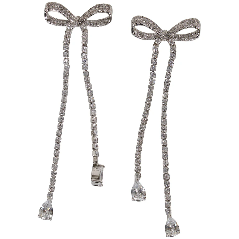 Earrings Dangle "Bow"
