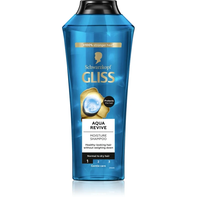 Gliss Aqua Revive shampoo for normal and dry hair 400 ml