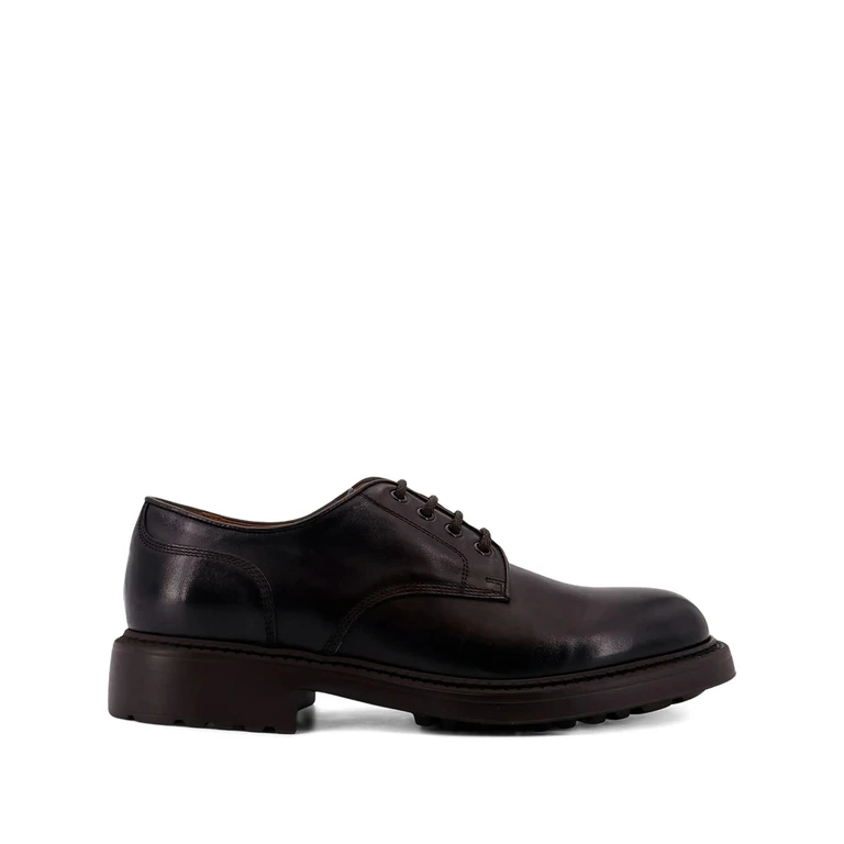 Doucal's Lace-up Leather Derby Shoes