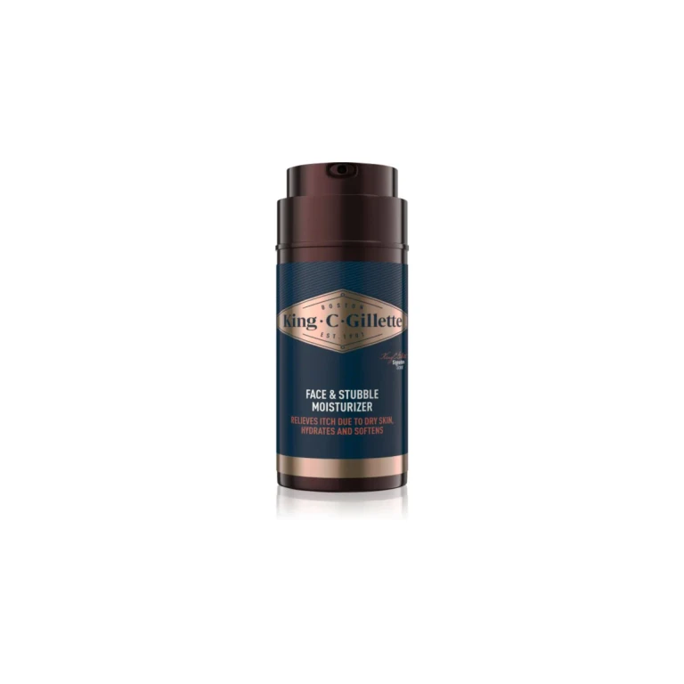 King C. Face & Stubble Moisturizing Face & Beard Cream for Men 100ml