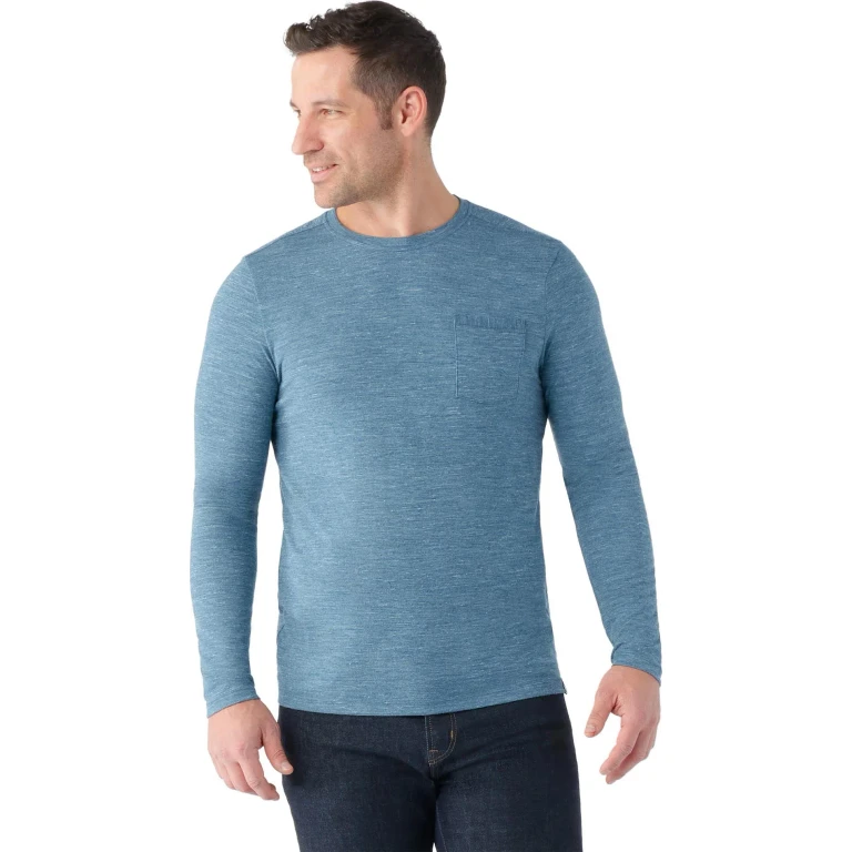 Everyday Exploration Merino Long Sleeve Pocket Tee - Men's