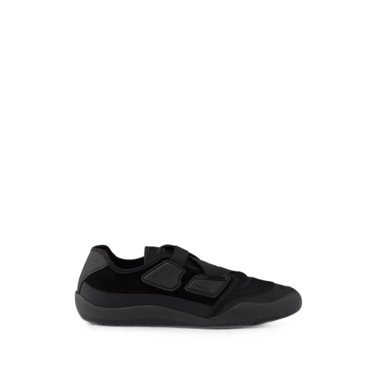 Speedrock Leather And Mesh Fabric Sneakers