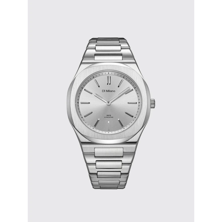 Groovy Silver Stainless Steel Automatic Watch (D1UHBJ02GROOVYSILVER)