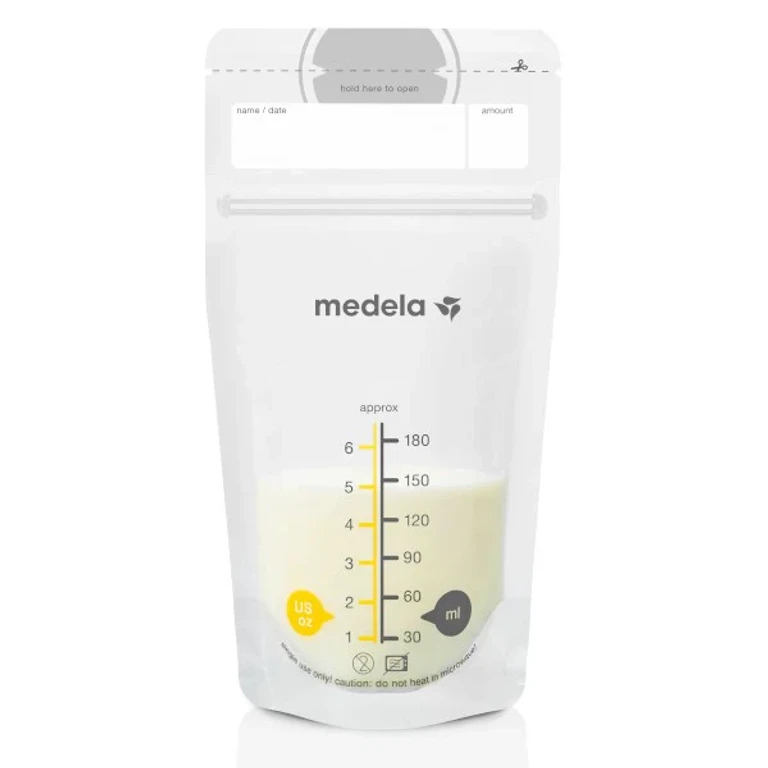 Preservative Bags for Breast Milk 180ml 50 Sachets