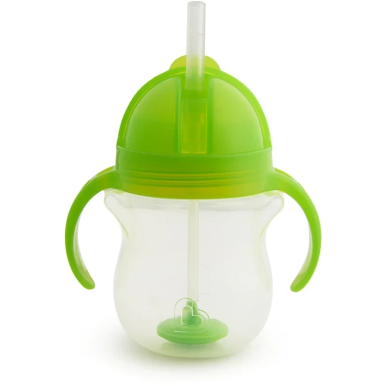 Click Lock™ Tip & Sip Weighted Straw Cup Green 6 Months+ 207ml