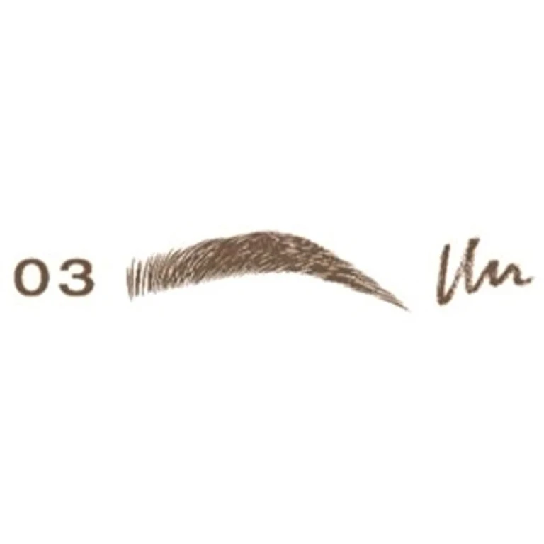 Waterproof Eyebrow Pencil Full Brow Liner - Shade: 03 Dark Brown