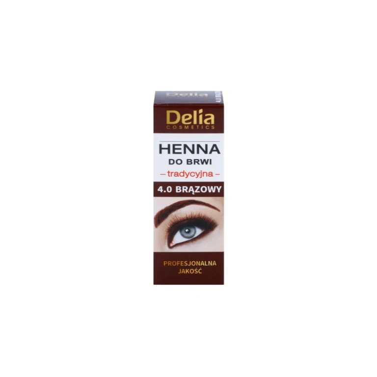 Henna eyebrow dye color 4.0 brown 2 g + 2 ml