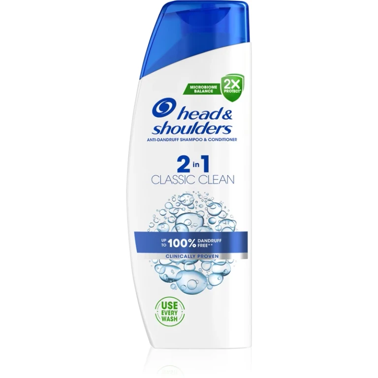 Classic Clean 2 In 1 Anti-Dandruff Shampoo 2 In 1 250 Ml