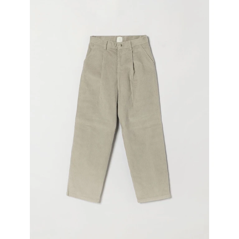Pantalon en velours côtelé Eleventy Gris
