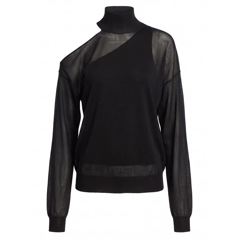 Organza Pull Sweater