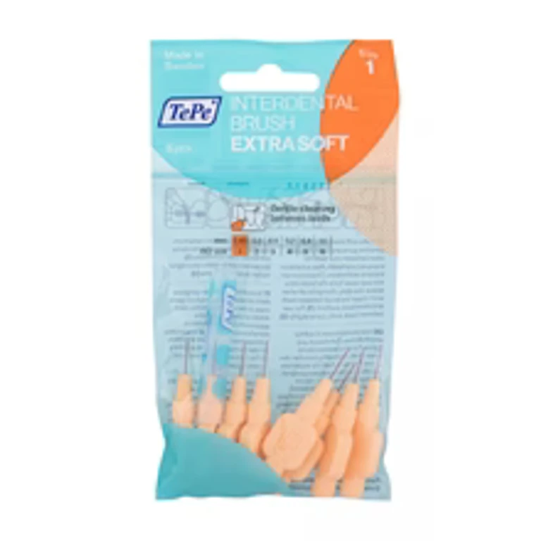 Extra Soft Interdental Brushes (0.45mm Orange 8pcs)