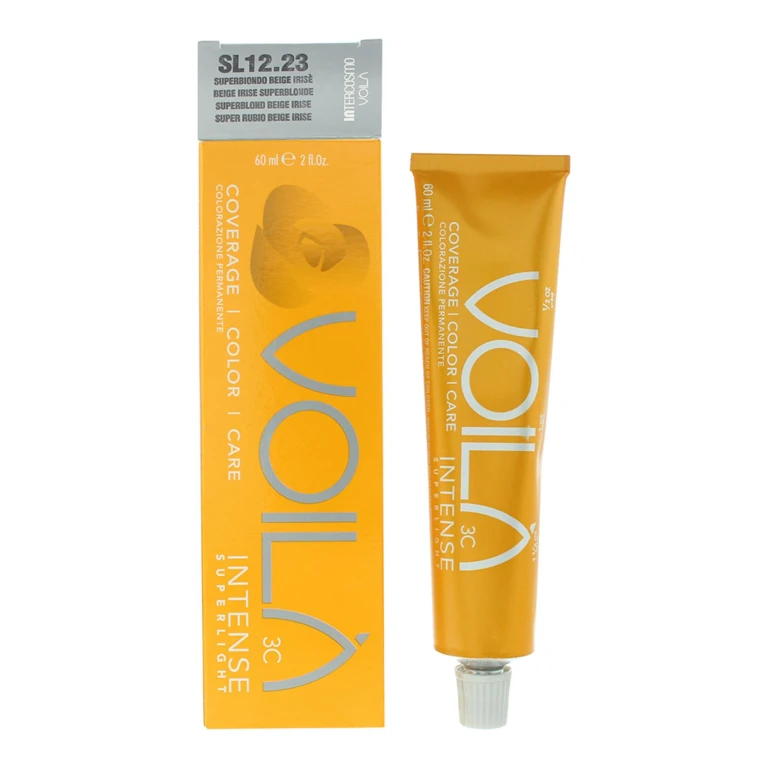 Voilà 3C Intense Hair Colour Cream Mask SL12.23 Beige Irise Superblonde 60 ml