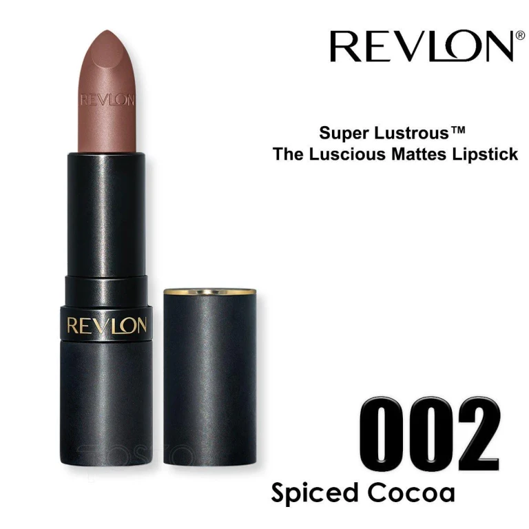 Revlon rv superlustrous matte spiced cocoa 002 — Lipstick