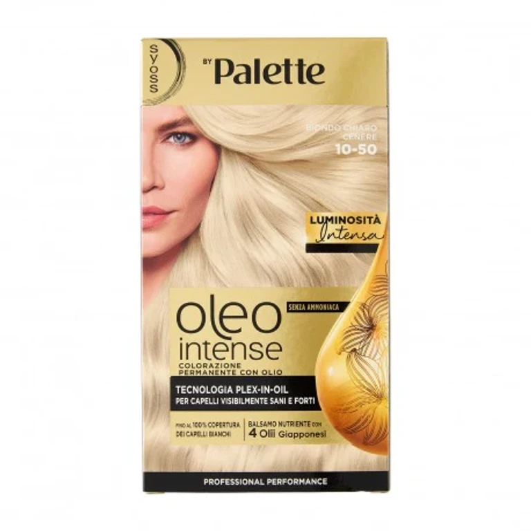 Oleo Intense Ammonia Free Permanent Coloring With Oil Light Ash Blonde 10-50