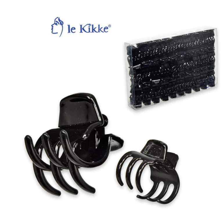 black forceps 1, 5 x 1,5 cm box of 60 pieces