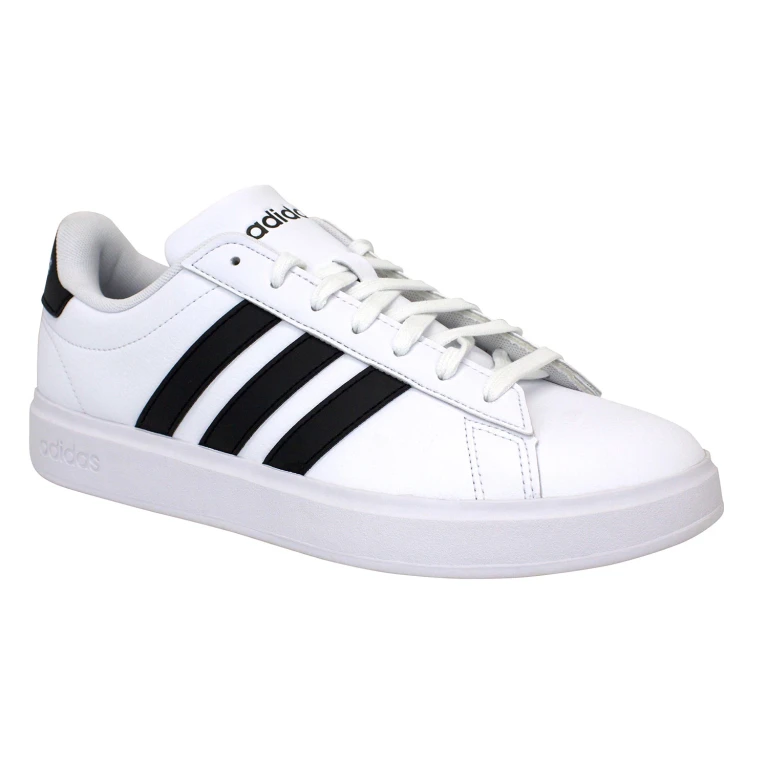 Men's Grand Court 2.0 Shoe - White/Black 9:- 9, White/Black