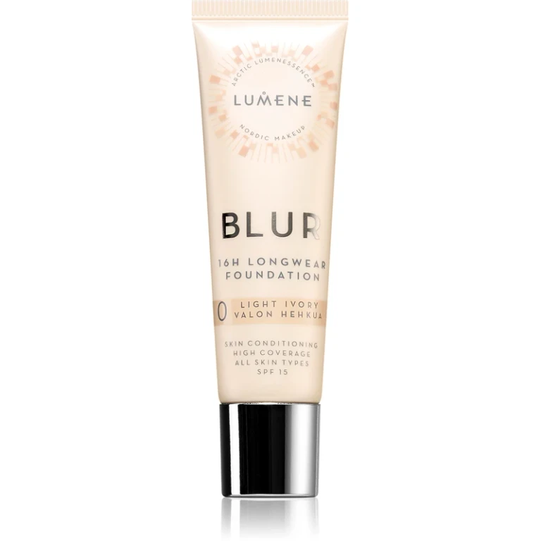 Blur 16h long-lasting foundation SPF 15 color 0 Light Ivory 30 ml