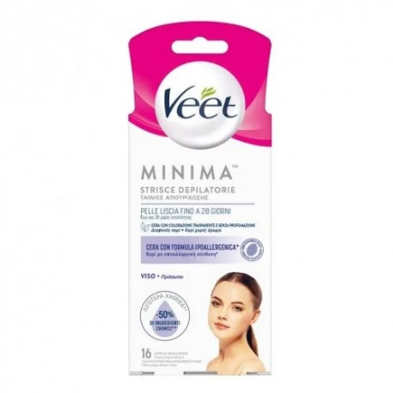 Minimum 16 Facial Wax Strips