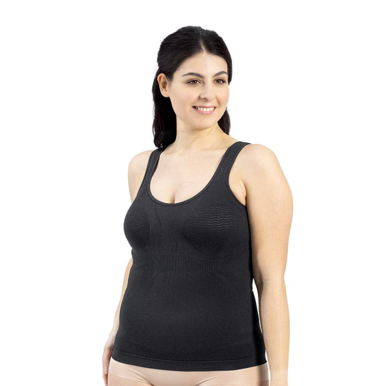 Silver Wave T Skin Tank Top Micromassage Compression Natur 3M