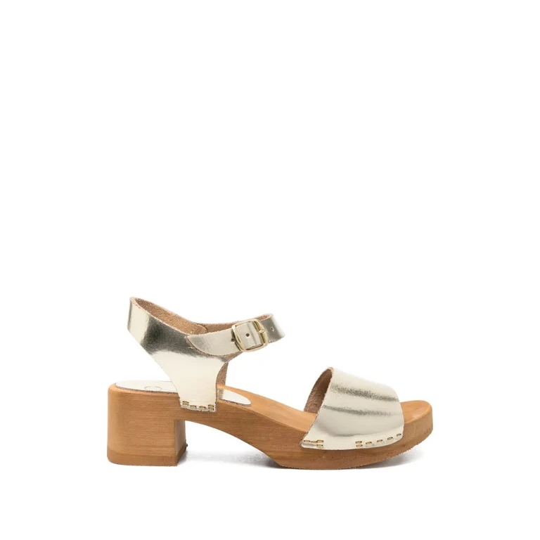 Cuir Daim Medium Heel T. 050 Sandals