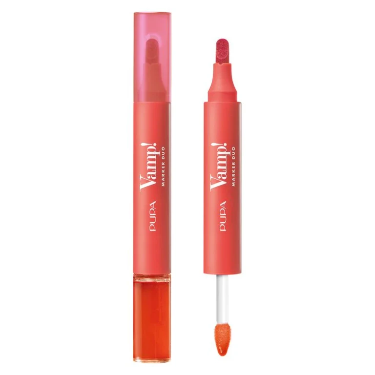 Vamp! Marker Duo - Lip Marker and Lip Gloss 007 - Red Potion 4 ml