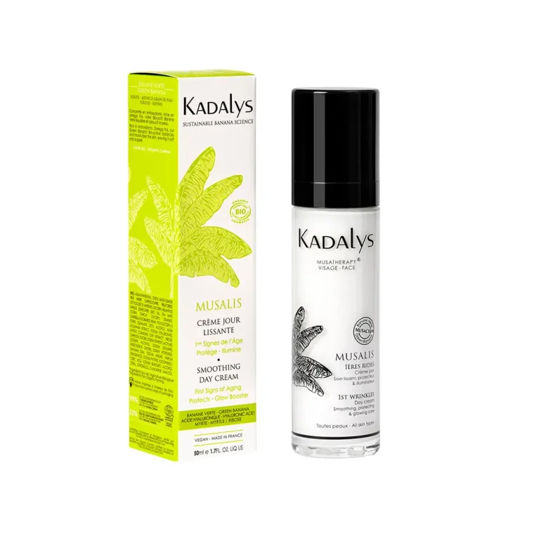 Musalis Organic green banana anti-aging first wrinkle smoothing day cream 50ml