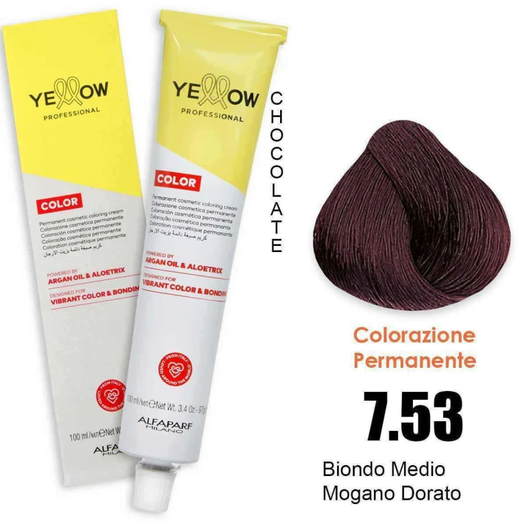 Yellow Color Permanent 7.53 100Ml