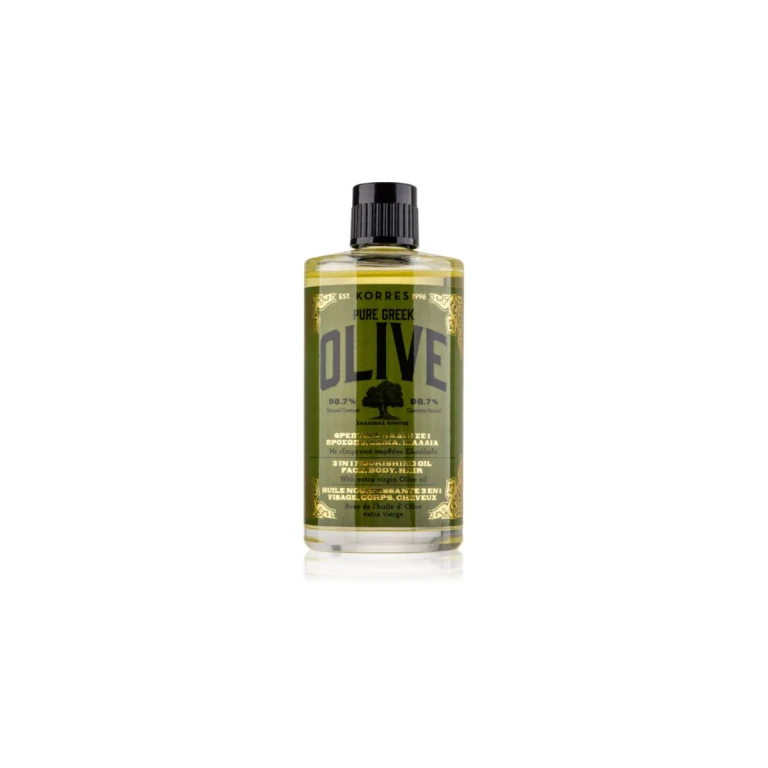Pure Greek Olive Oil Nourishing Oil for Face, Body and Hair 100ml