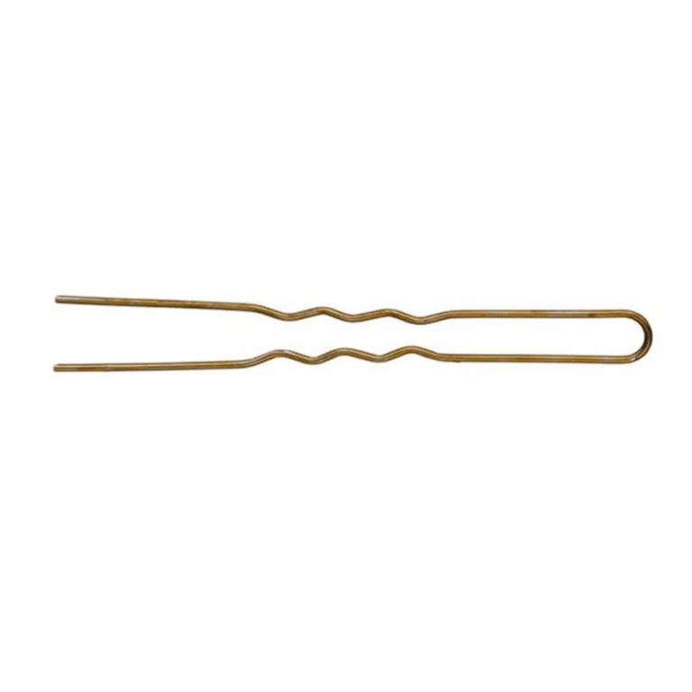 Box of black hairpins for wavy bun (1 pc)