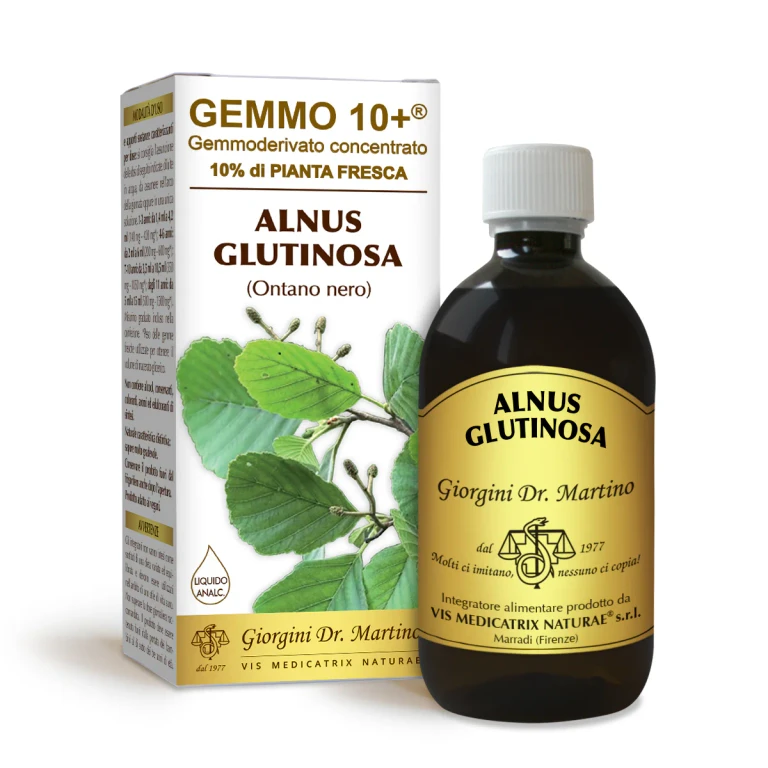 gemmo 10+ black alder 500 ml non-alcoholic liquid