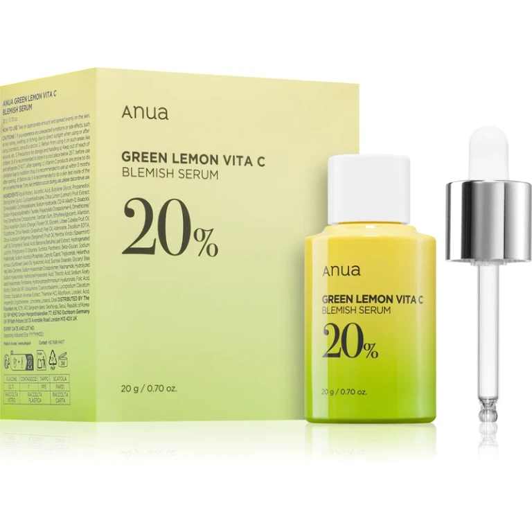 Green Lemon Brightening Serum with Vitamin C Against Skin Spots 20g