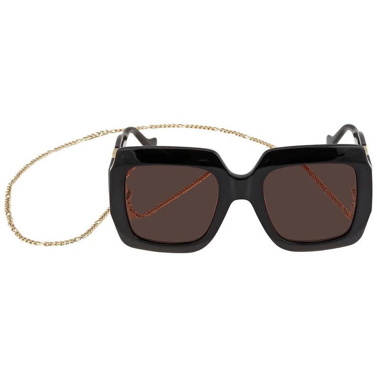 Brown Square Ladies Sunglasses GG1022S 005 54