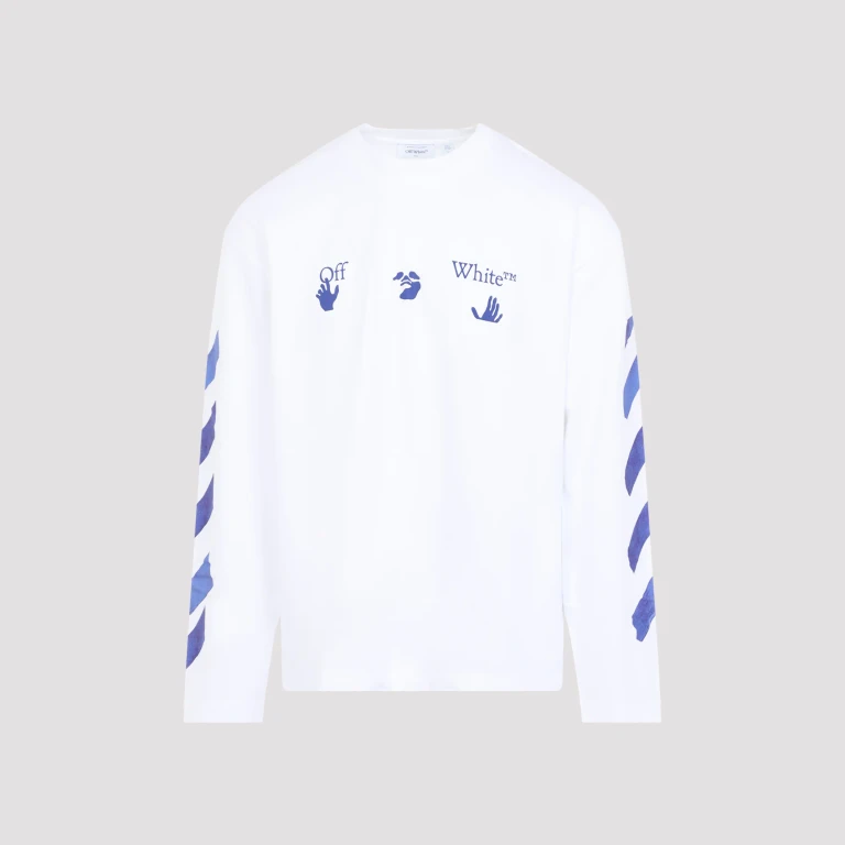 T-shirt à manches longues Off-White Bacco Arrow Skate