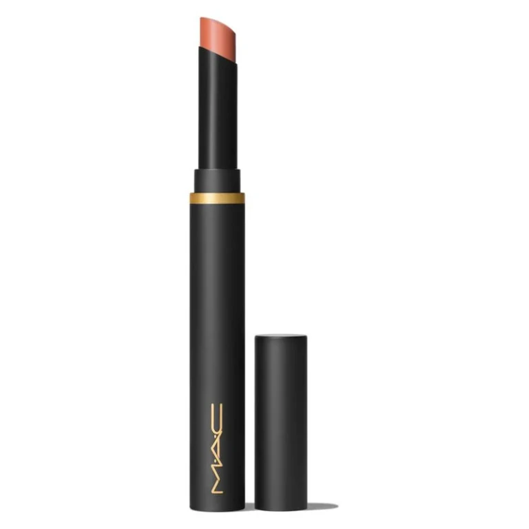 Mac Powder Kiss Velvet Blur Slim Lipstick Stick Nice Spice